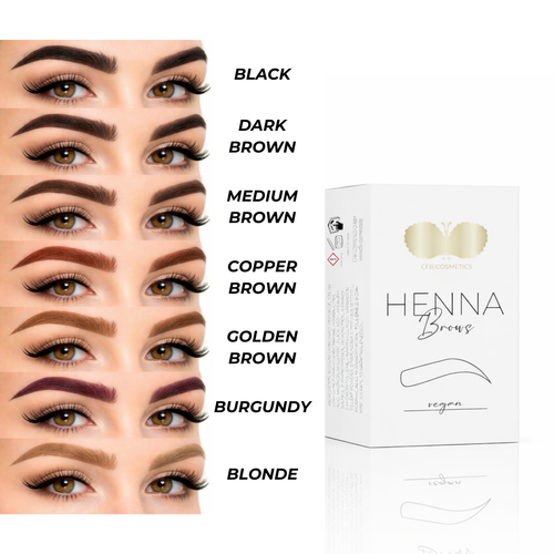 Henna Brows Basic Set inkl. gratis Online-Schulung | CFB Cosmetics®