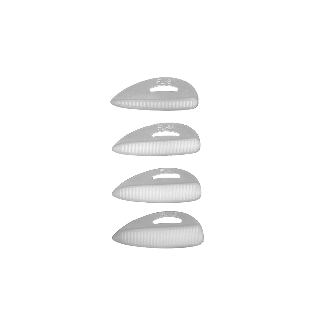 Silikonpads | mit Rillen | Mix | 4 Paar Silikonpads | mit Rillen | Mix | 4 Paar