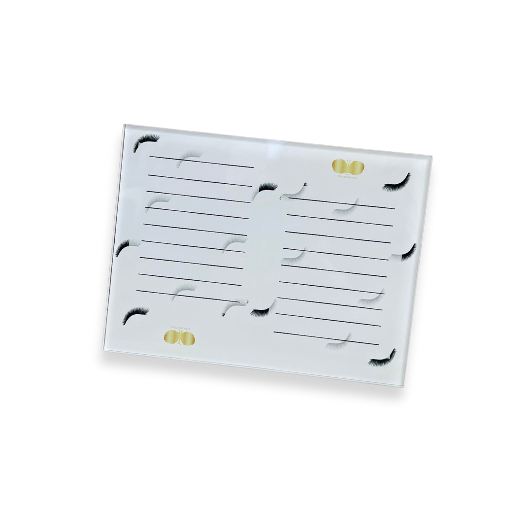 Wimpernplatte | groß | Acrylglas