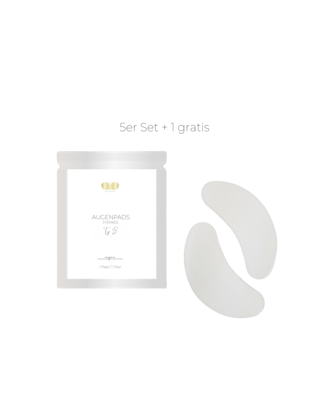 5er Set Augenpads + 1 gratis | Typ B 