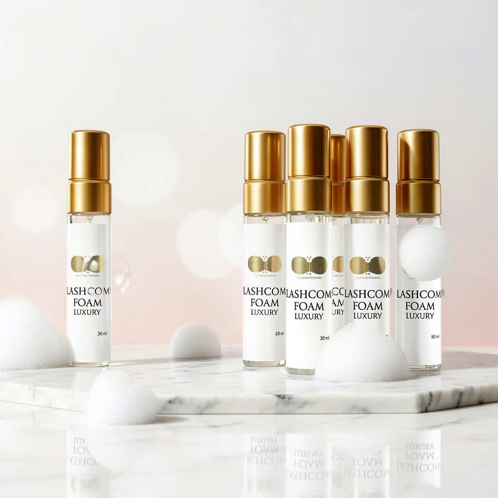 Wimpernshampoo 5er Set + 1 gratis Lash & Brow Foam 5 ml CFB Cosmetics®