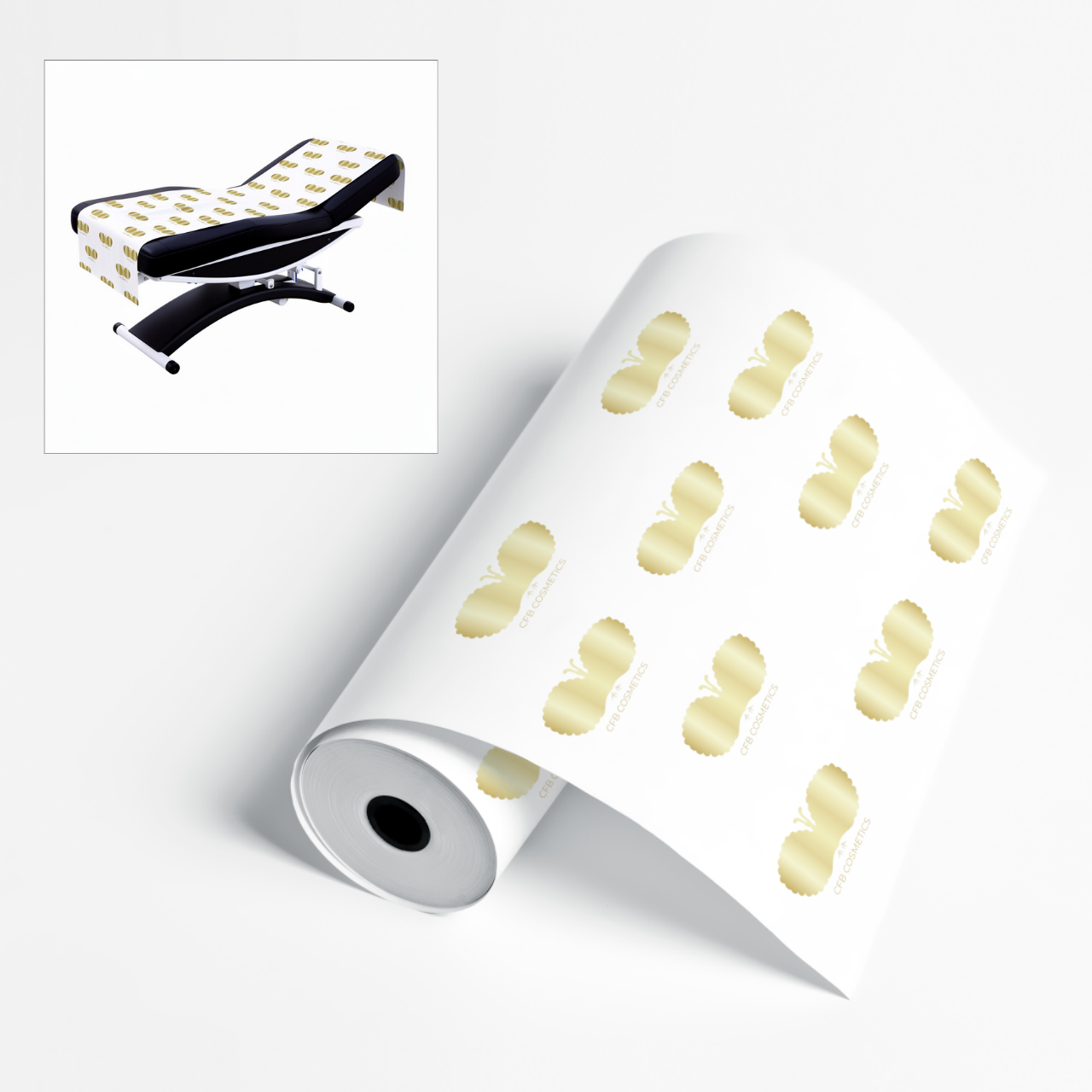 Medizinische Auflage für Kosmetikliege | wasserabweisend | CFB Cosmetics®