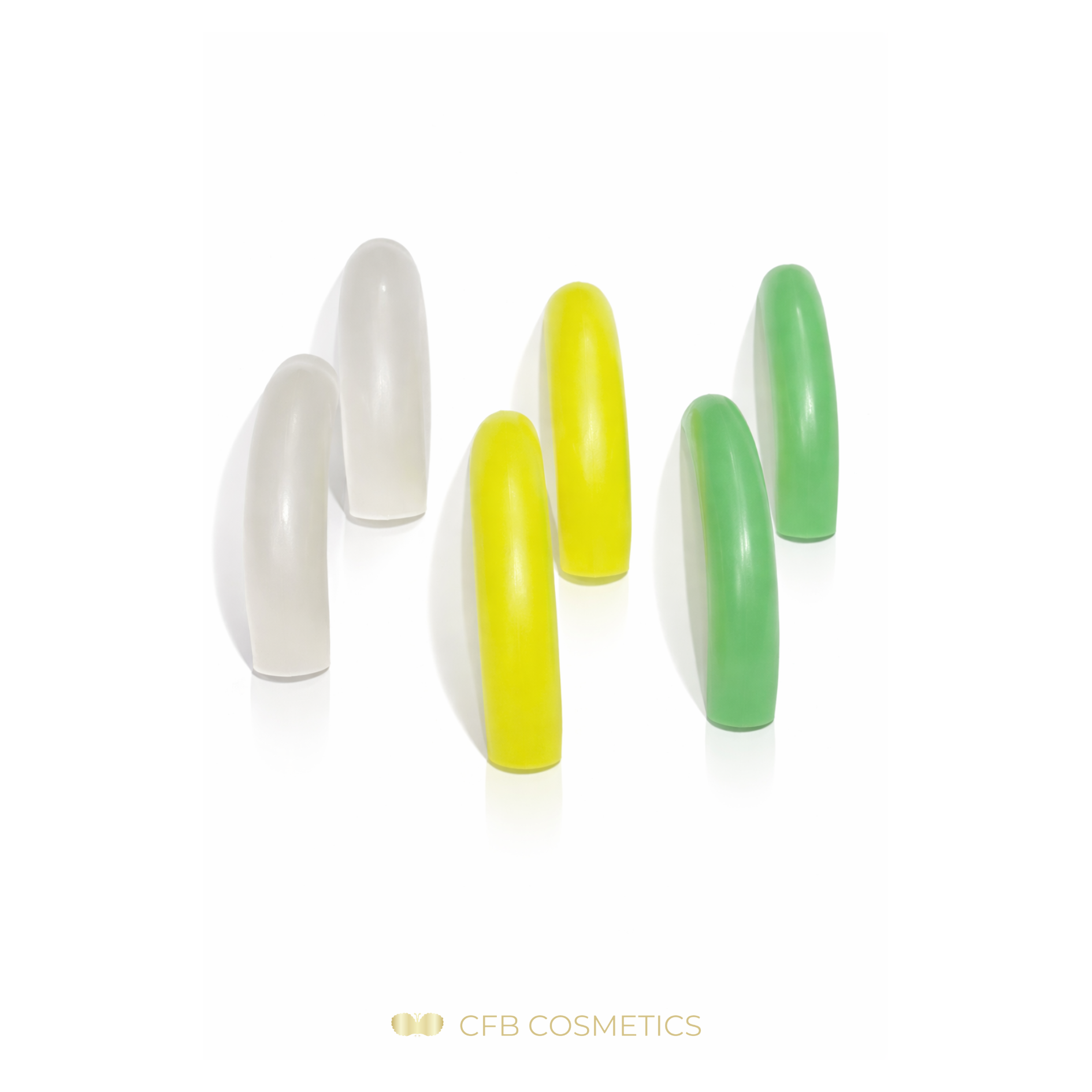 Lash Lifting Silikonpads | bunt | 6 Paar | CFB Cosmetics®