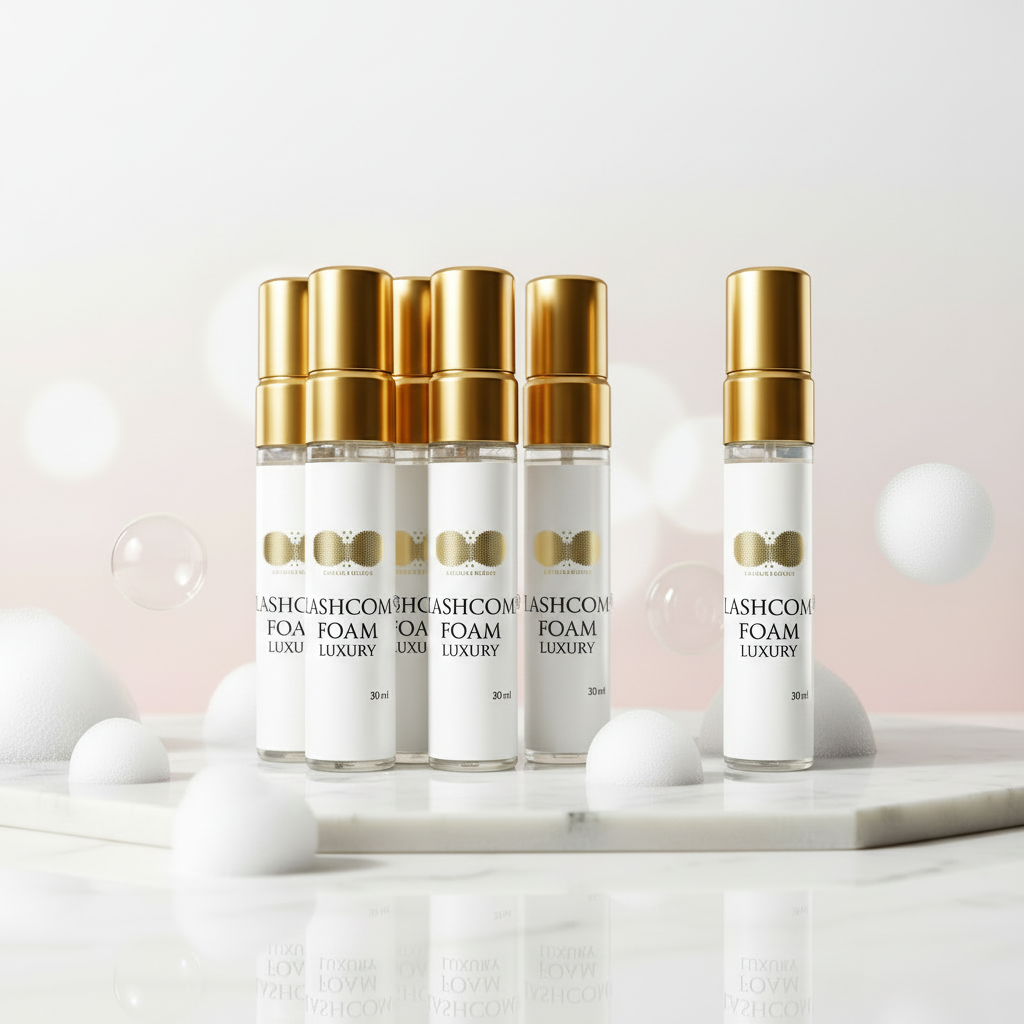 Wimpernshampoo 5er Set + 1 gratis Lash & Brow Foam 5 ml CFB Cosmetics®