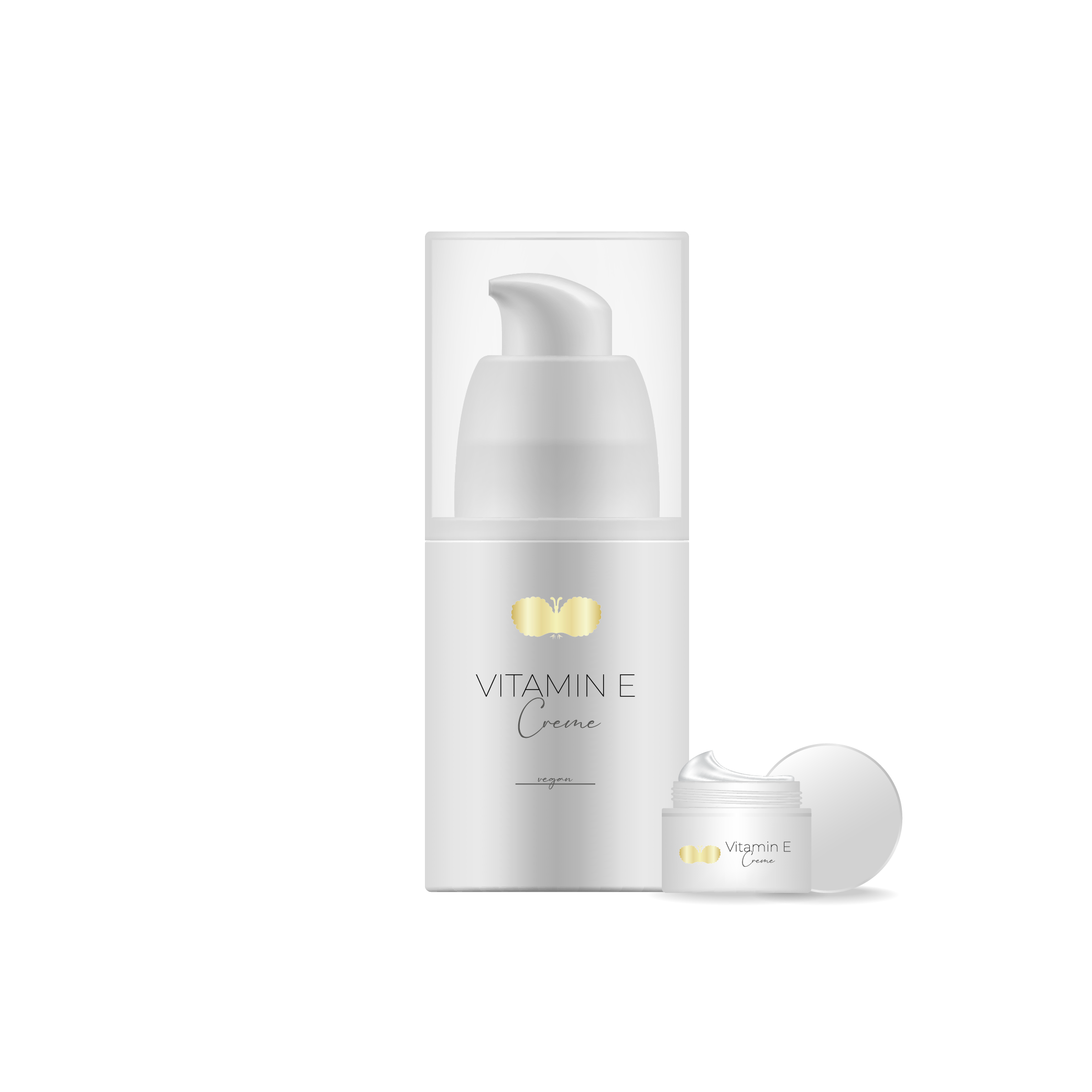 Vitamin E Creme | 50ml | Pumpspender Vitamin E Creme | 50ml | Pumpspender