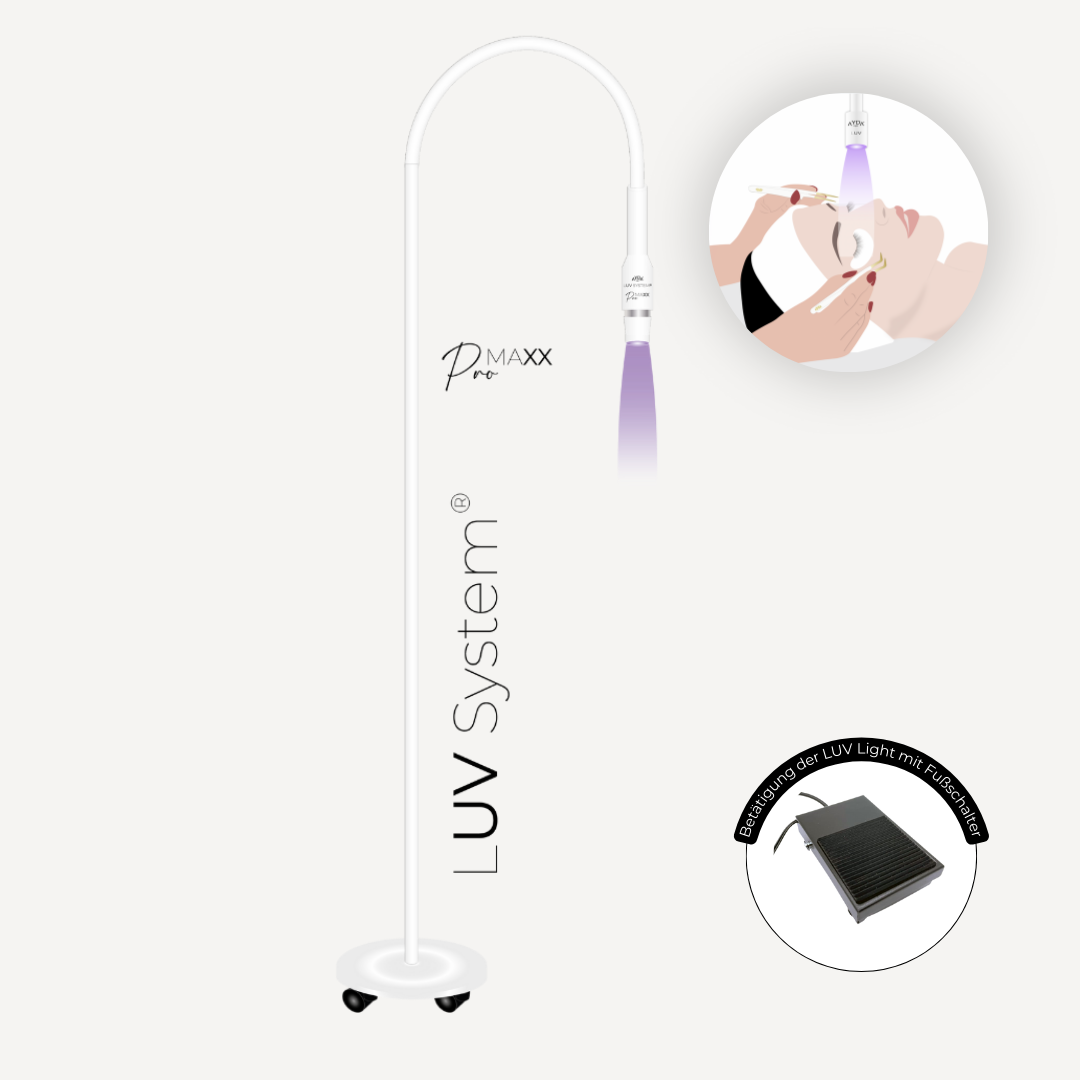 UV Lampe Wimpernverlängerung | PRO MAXX | 6 Watt | Beste UV LAMPE Wimpernverlängerung