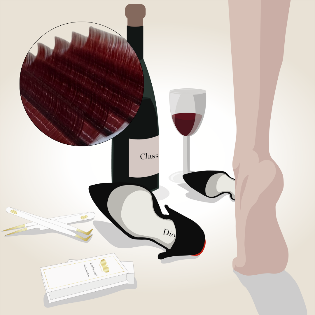 Velvet Wine Collection – Luxury Satin Lashes - CFB Cosmetics®