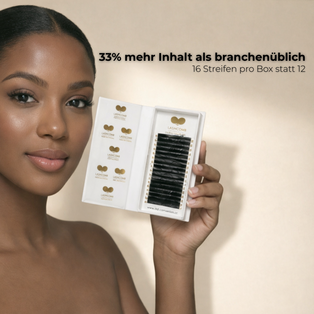 Luxury Satin Lashes | M-Curl | Signature Satin Look | Volumen