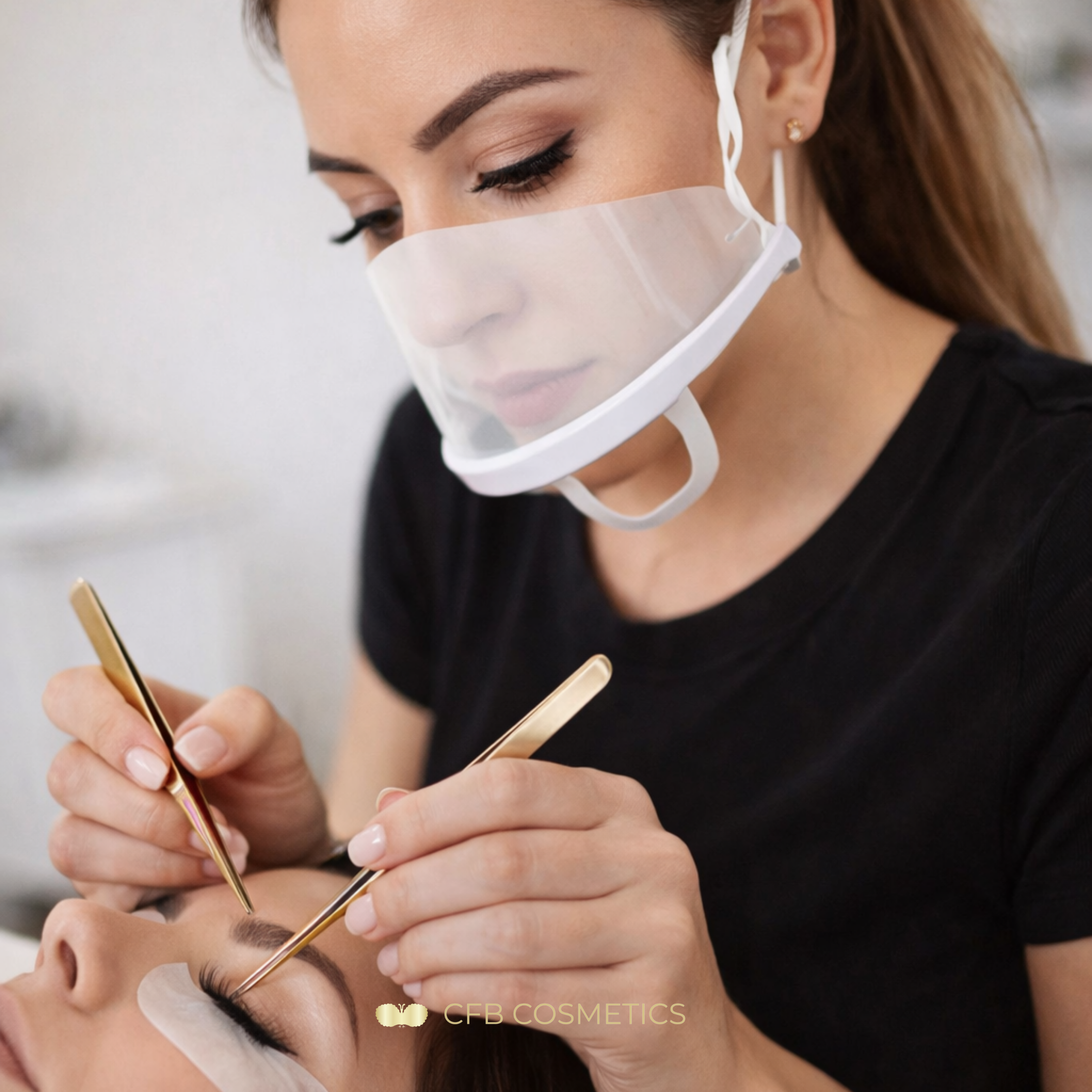 Mundschutz Set Mehrweg 10er Pack für Beauty Anwendungen - CFB Cosmetics®