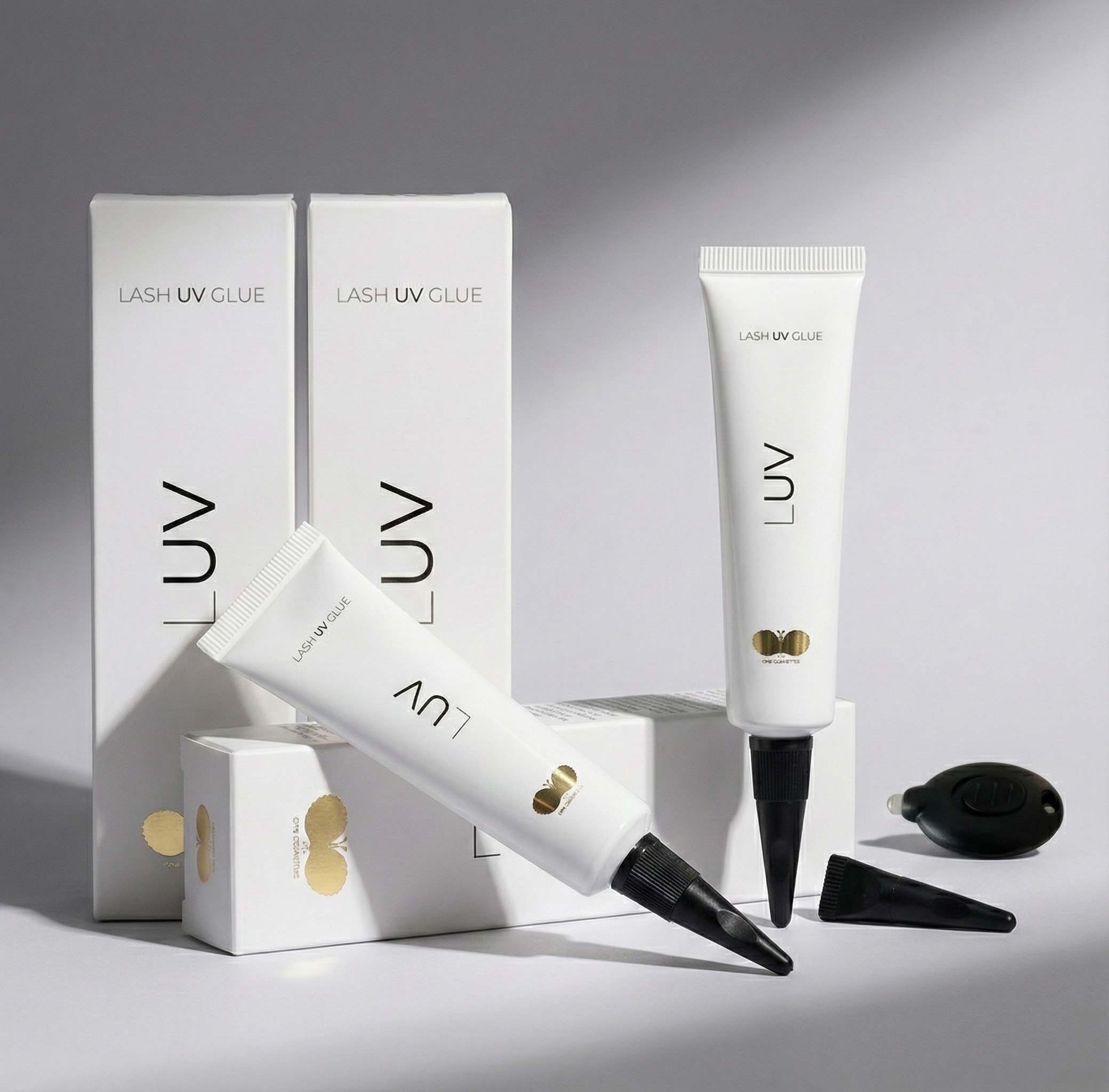 UV Kleber Set | transparent | Doppelpack