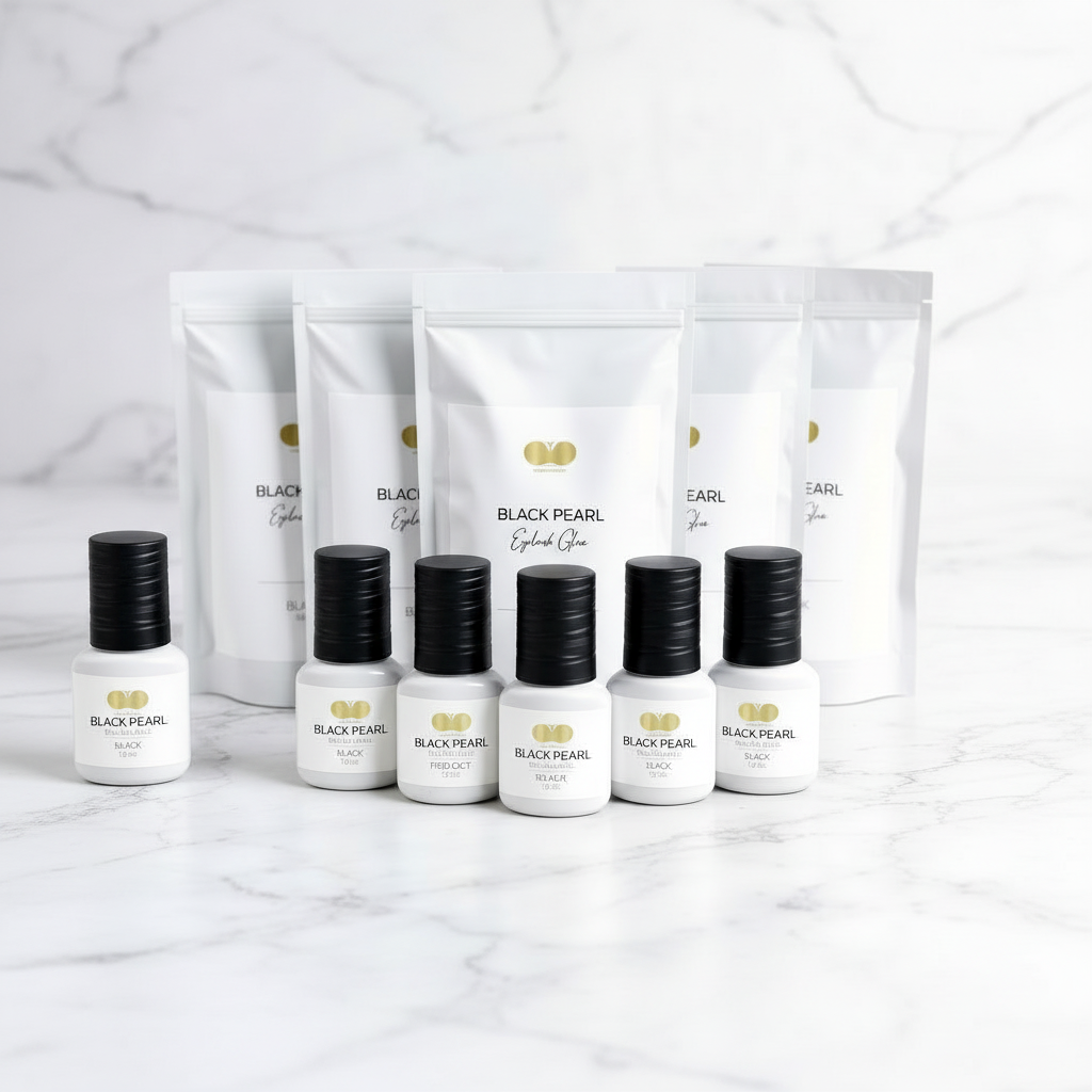 Wimpernkleber BLACK PEARL | Set 5 + 1 gratis 