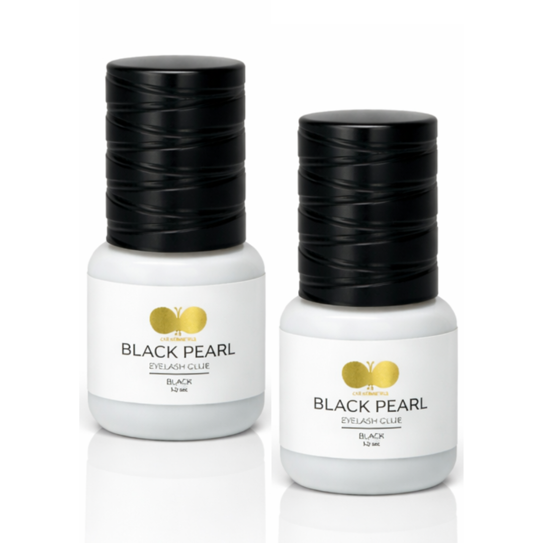 Wimpernkleber BLACK PEARL Wimpernverlängerung | Doppelpack