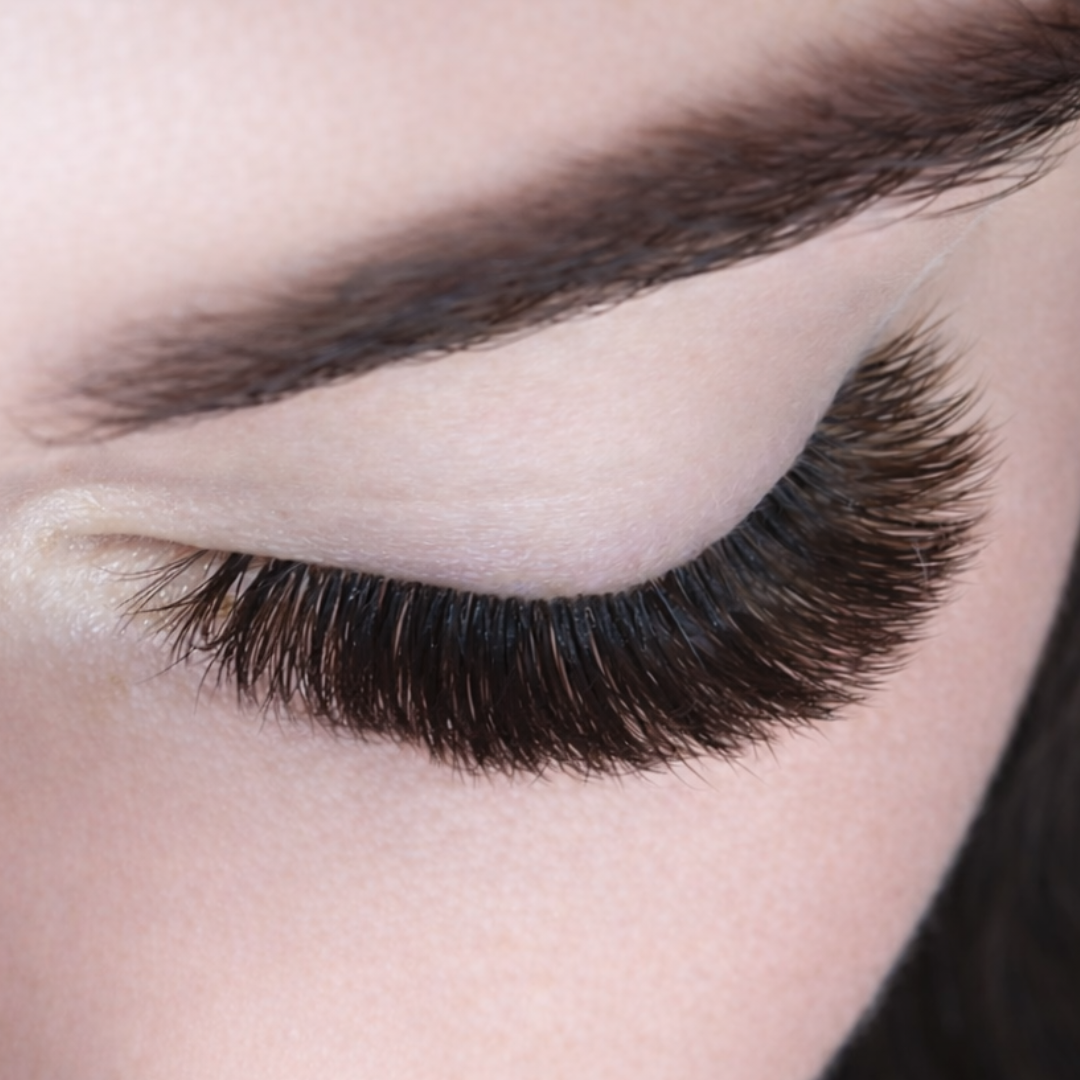 Braune Wimpernextensions | Einzellängen | CFB Cosmetics®