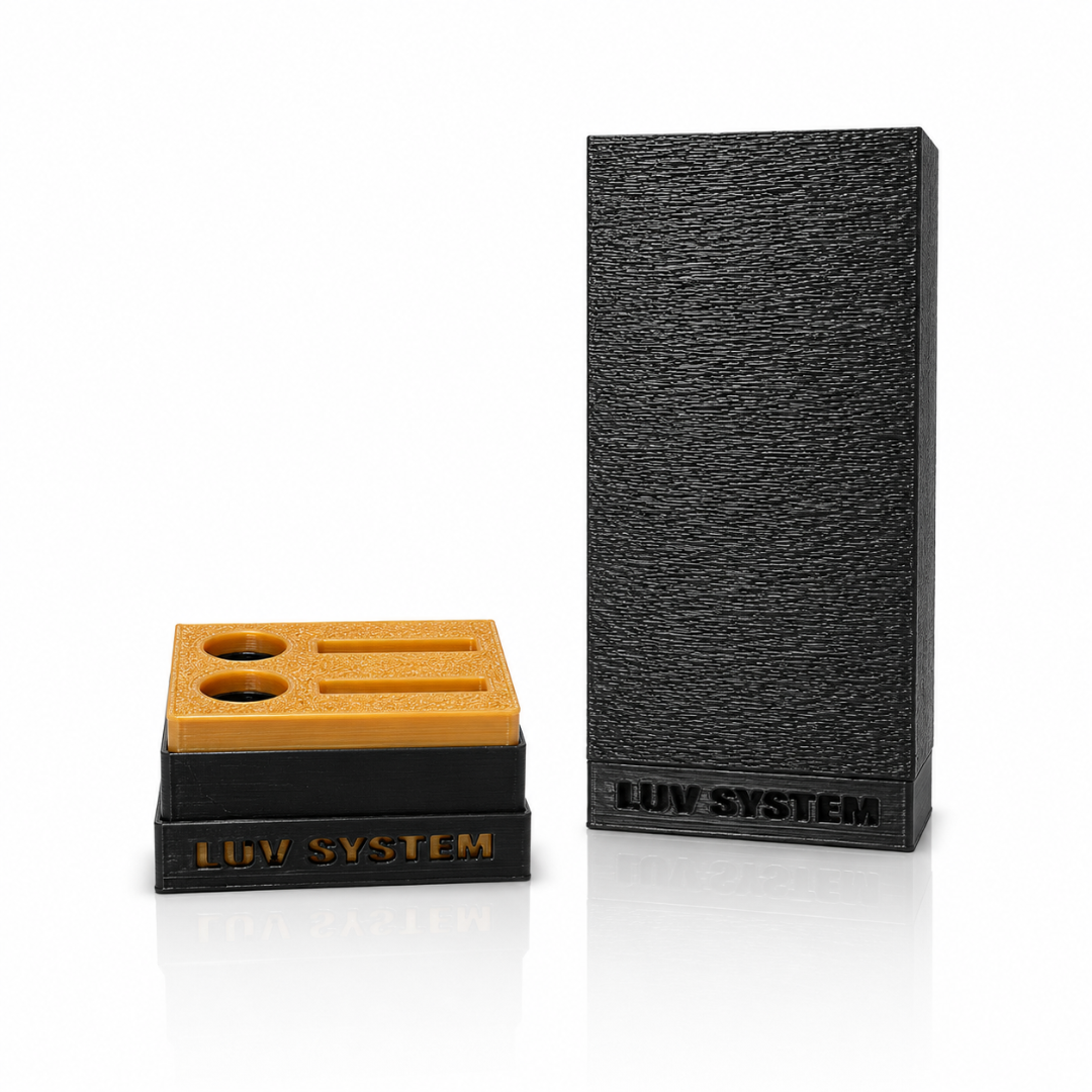 LUV System® UV-Kleber Station mit Schutzbox – Made in Germany