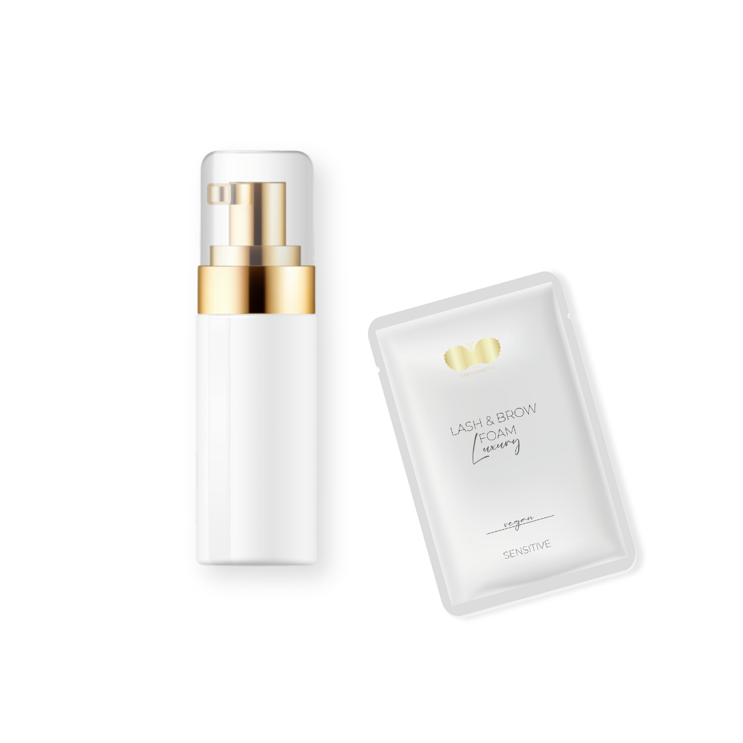 Leerflasche + Wimpernshampoo Konzentrat Set Leerflasche + Wimpernshampoo Konzentrat Set