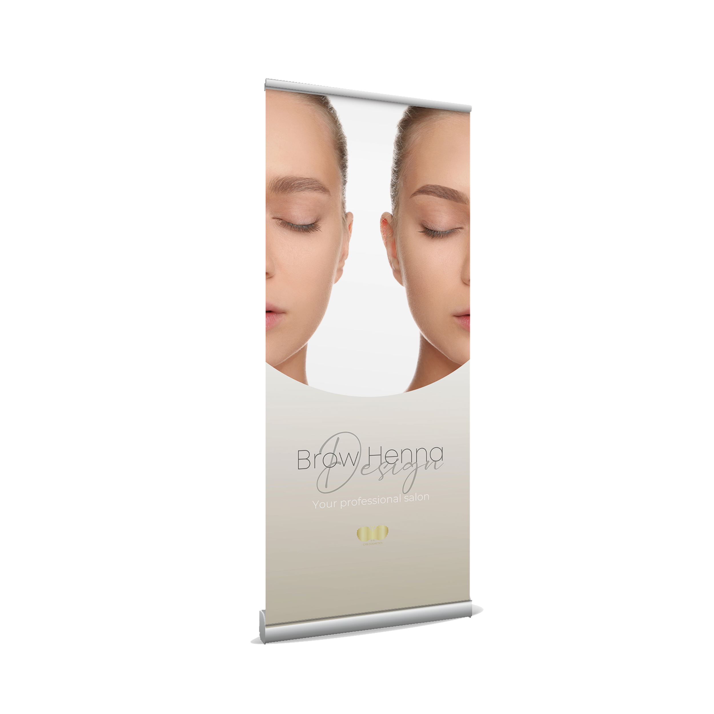 Roll up Banner | Henna Brows