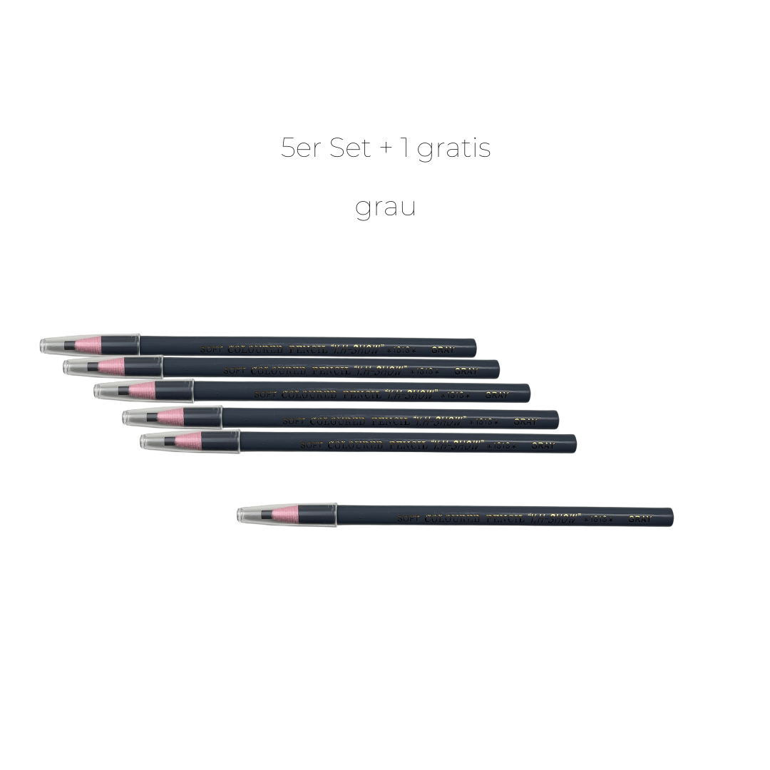 5er Set Vorzeichenstift + 1 gratis | grau 5er Set Vorzeichenstift + 1 gratis | grau