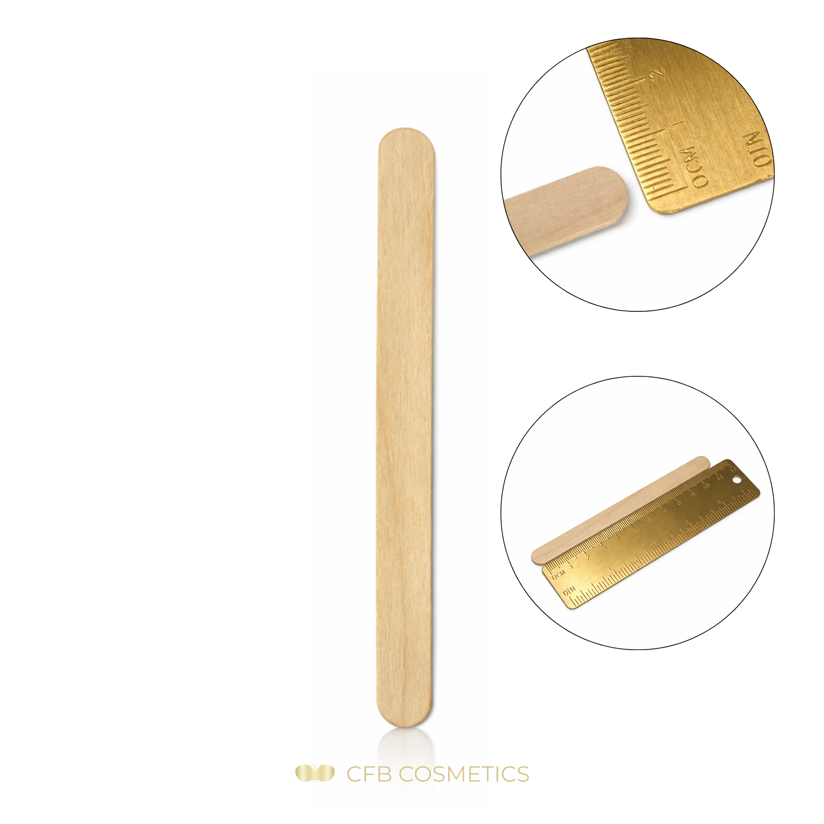 Holzspatel extra schmal für Kosmetikstudio | CFB Cosmetics®