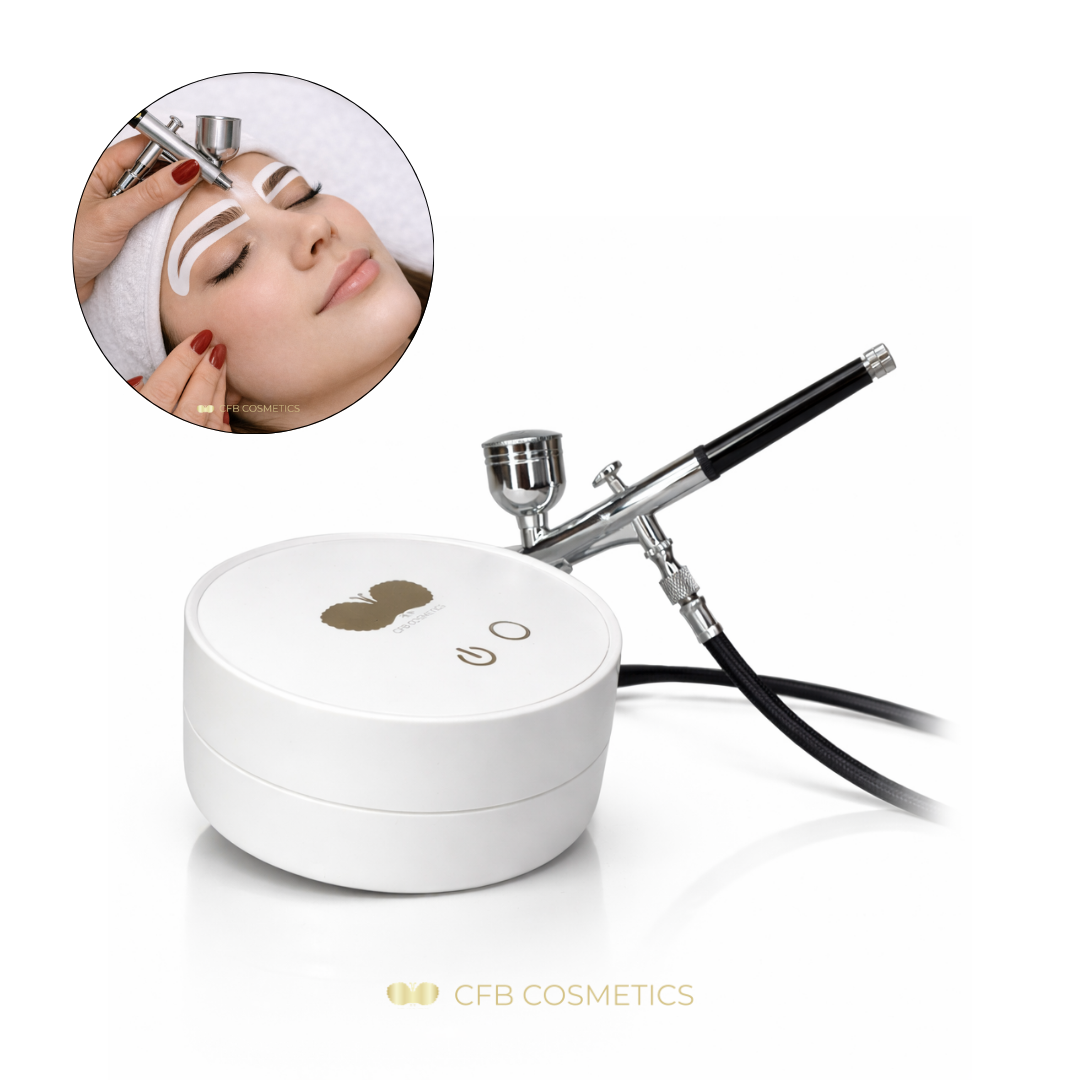 Airbrush Brows Gerät mit DC Kompressor für professionelle Anwendungen CFB Cosmetics®