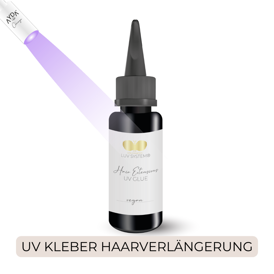 UV Kleber Haarverlängerung