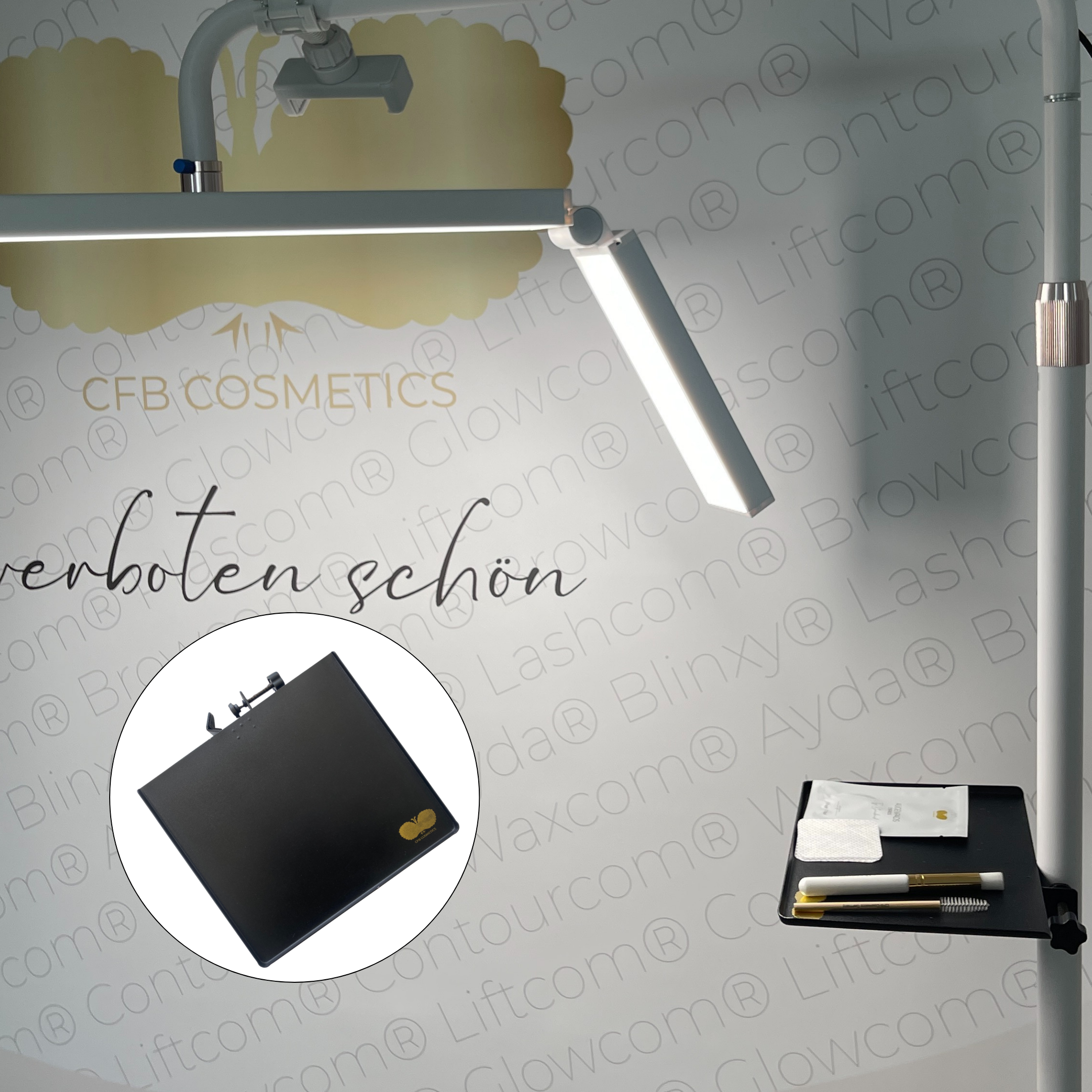 Beauty Lamp Organizer | B-Ware | Leichte Kratzer