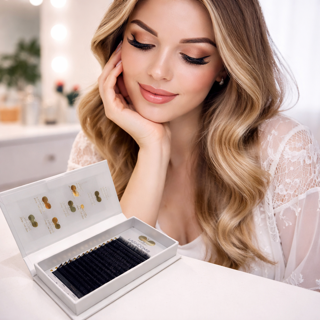 Luxury Satin Lashes | M-Curl | Signature Satin Look | Volumen