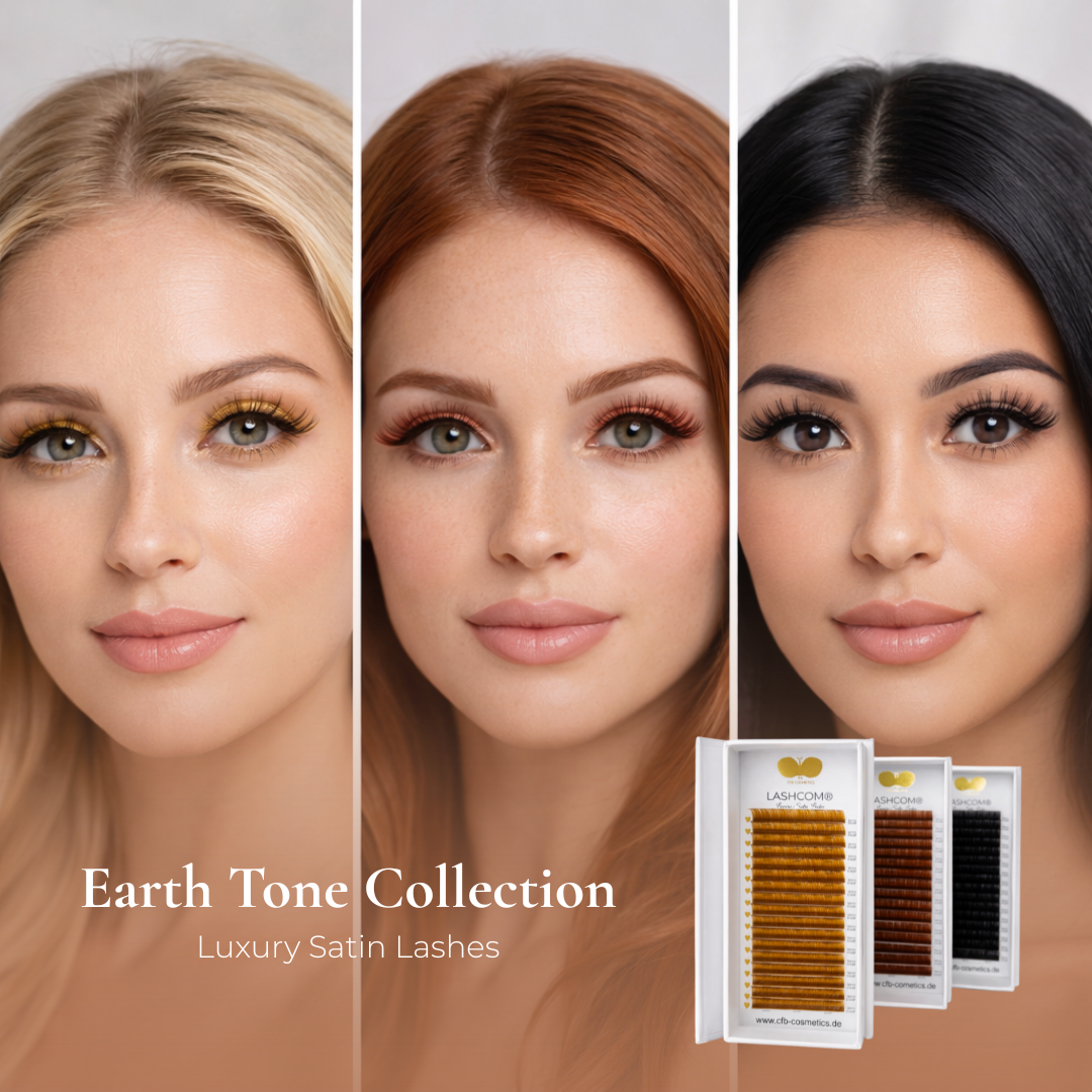Earth Tone Collection – Luxury Satin Lashes | CFB Cosmetics®