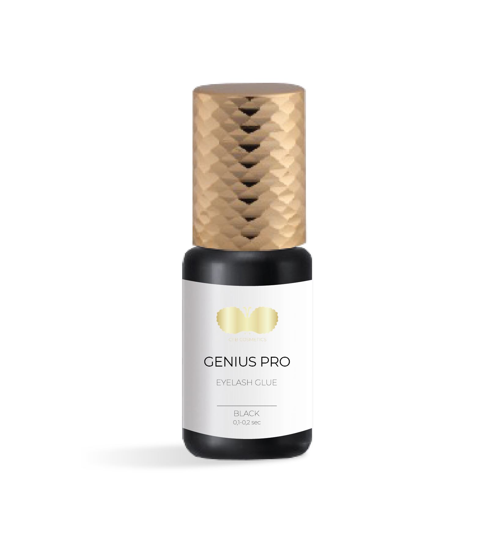 Wimpernkleber | GENIUS PRO | schwarz | 0,1 - 0,2 Sek