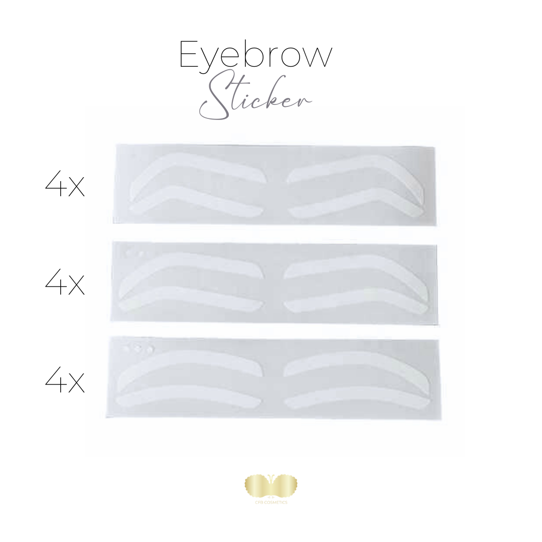 Eyebrow Sticker für Airbrush Brows  Eyebrow Sticker für Airbrush Brows