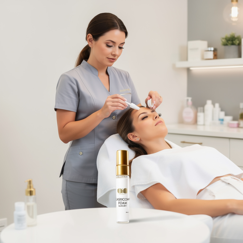 Wimpernshampoo 5er Set + 1 gratis Lash & Brow Foam 5 ml CFB Cosmetics®