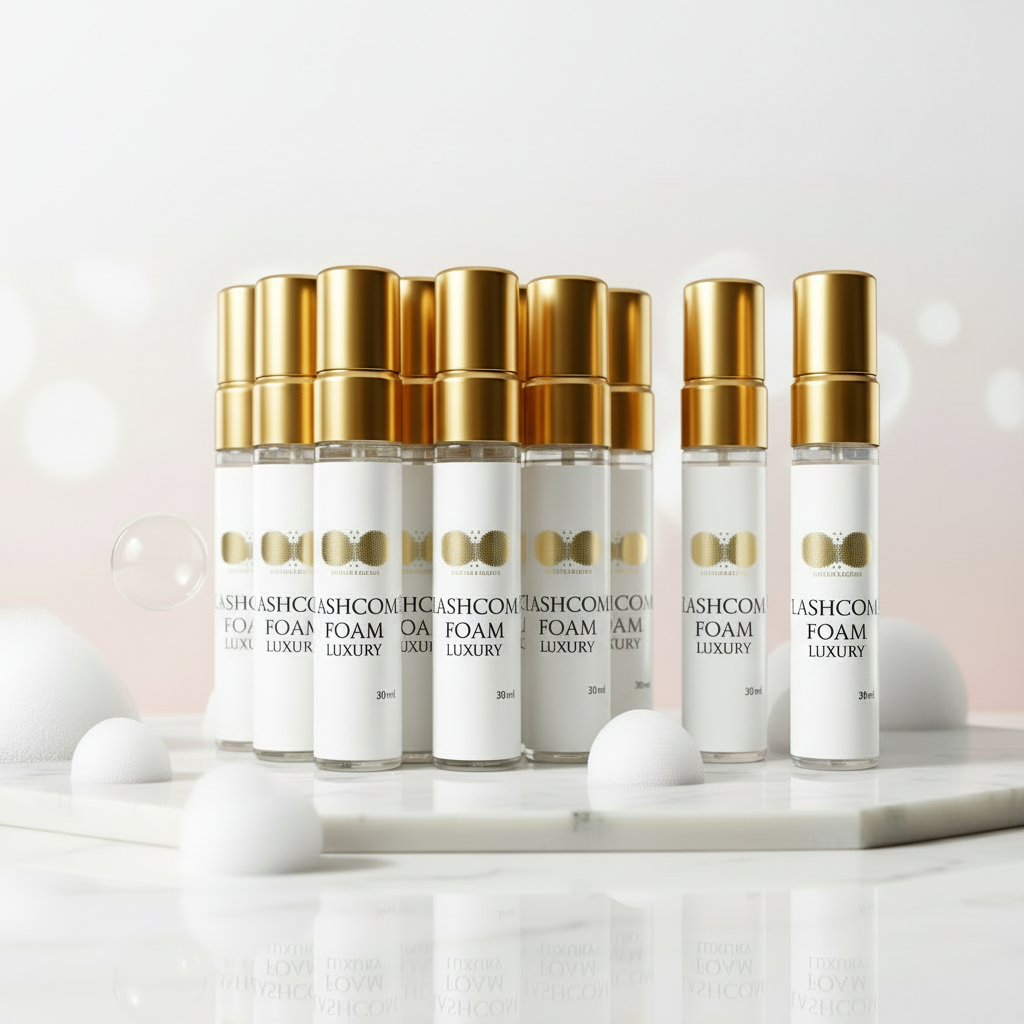 Wimpernshampoo 10er Set + 2 gratis Lash & Brow Foam 5 ml CFB Cosmetics®