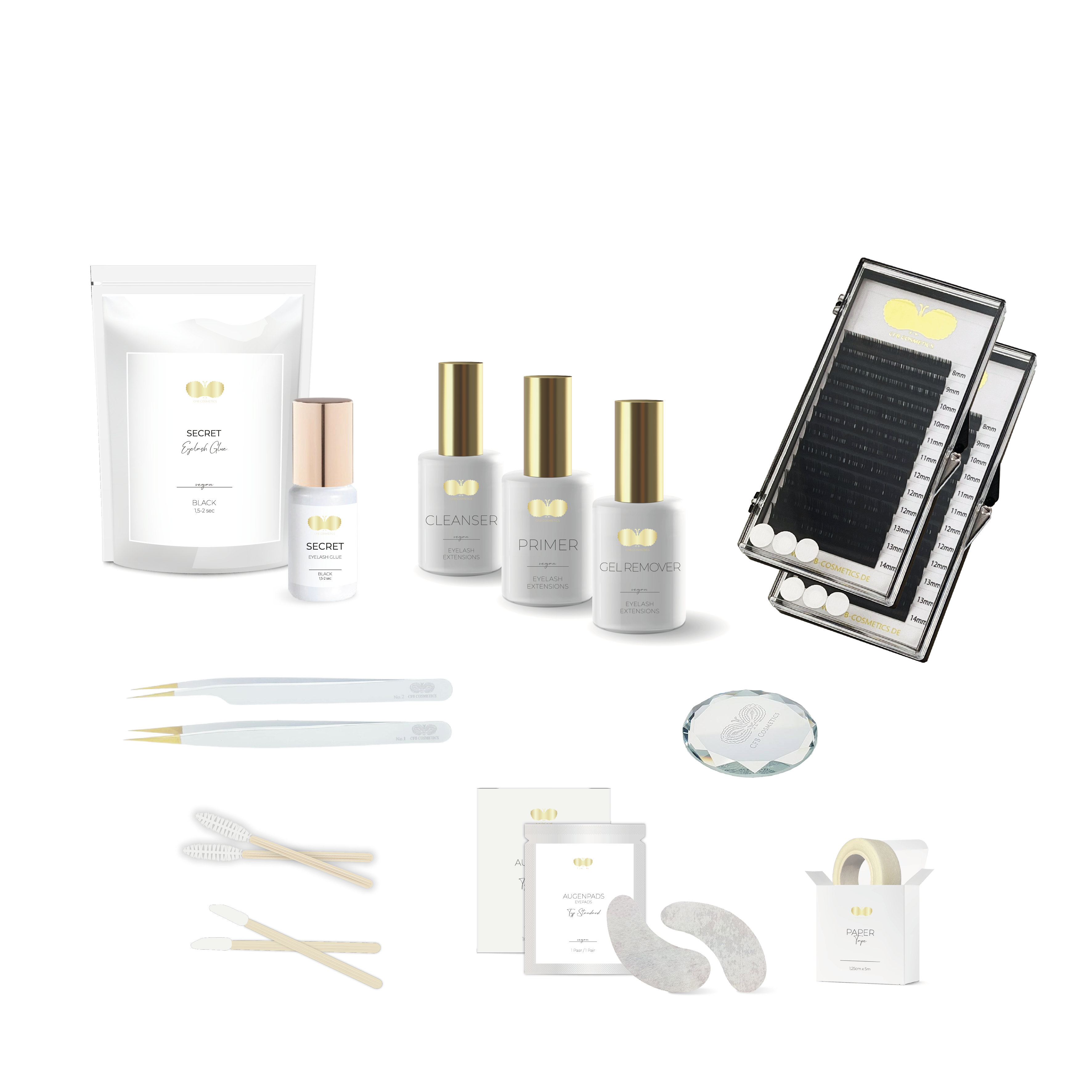 Wimpernverlängerung | Beginner Set Wimpernverlängerung | Beginner Set