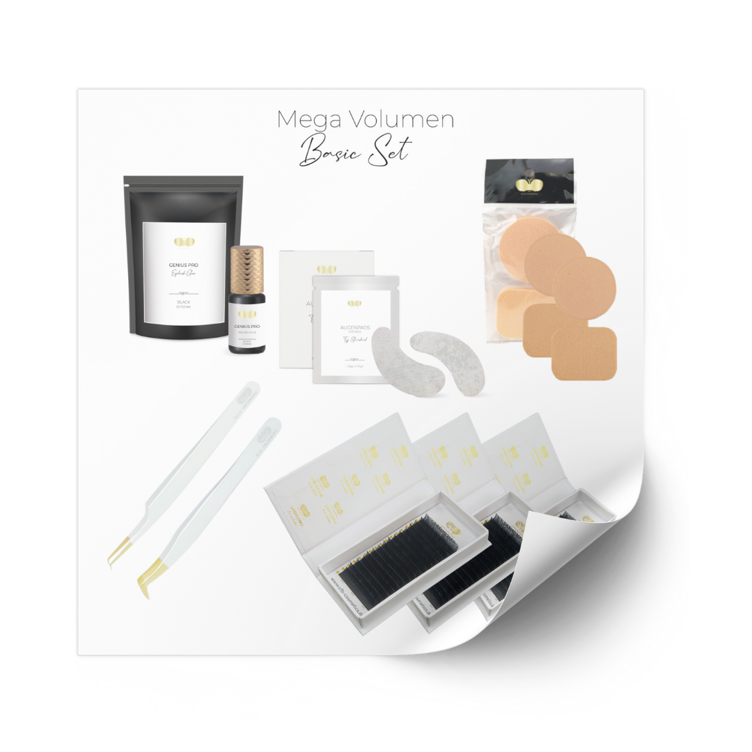 Mega Volumen Wimpernverlängerung | Basic Set Mega Volumen Wimpernverlängerung | Basic Set