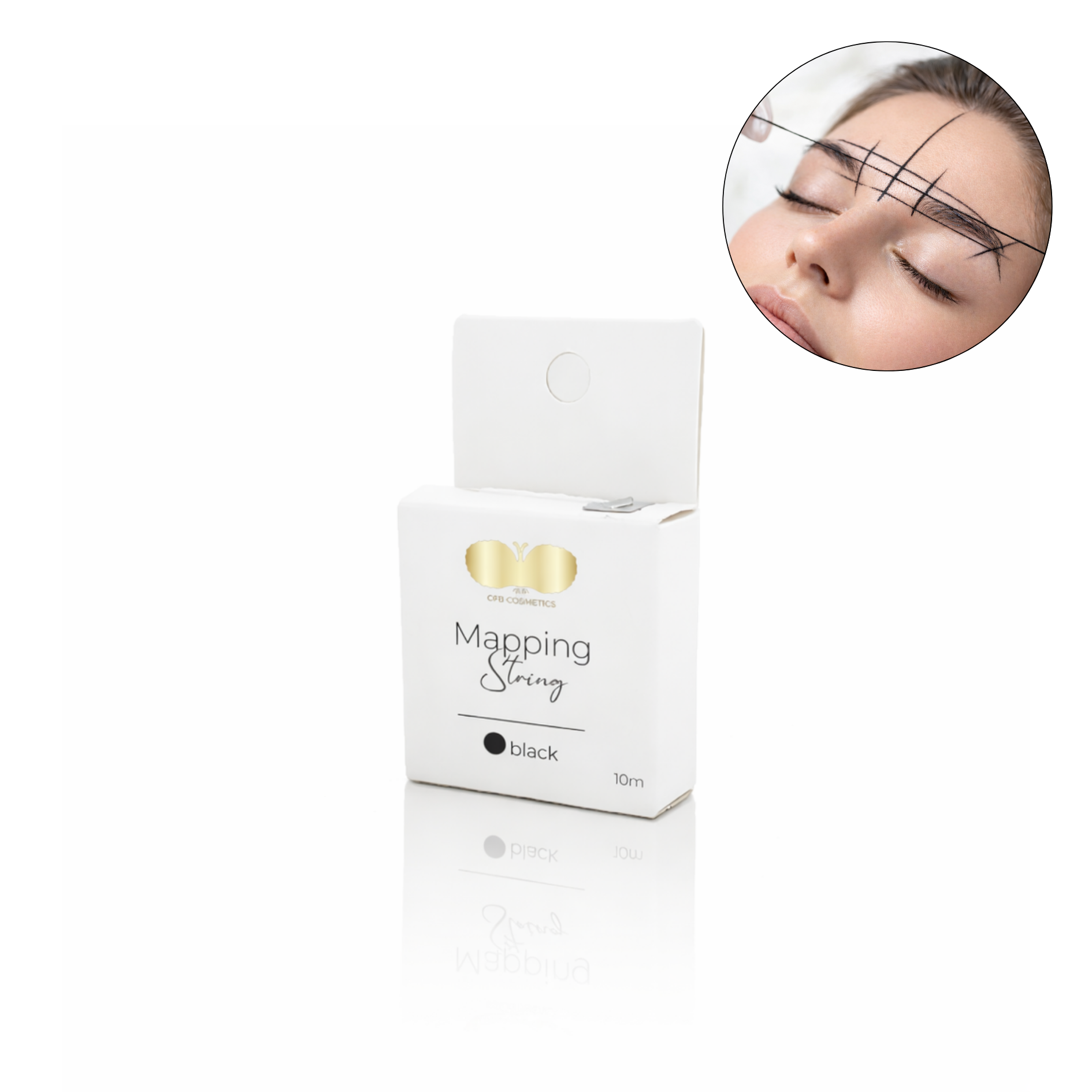 Mapping String schwarz für präzises Brow Mapping CFB Cosmetics®