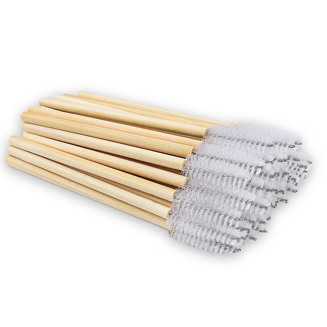 Mascara Bürste | Bamboo | weiß Mascara Bürste | Bamboo | weiß