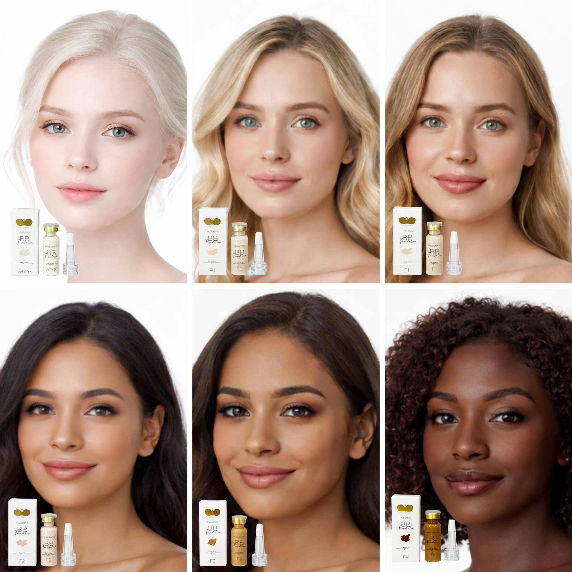 BB Glow Foundation mit Hyaluron 5 ml - CFB Cosmetics®