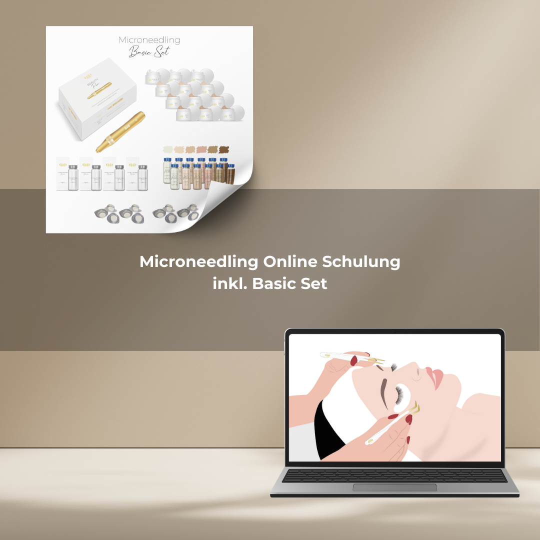 Microneedling Online Schulung mit Set