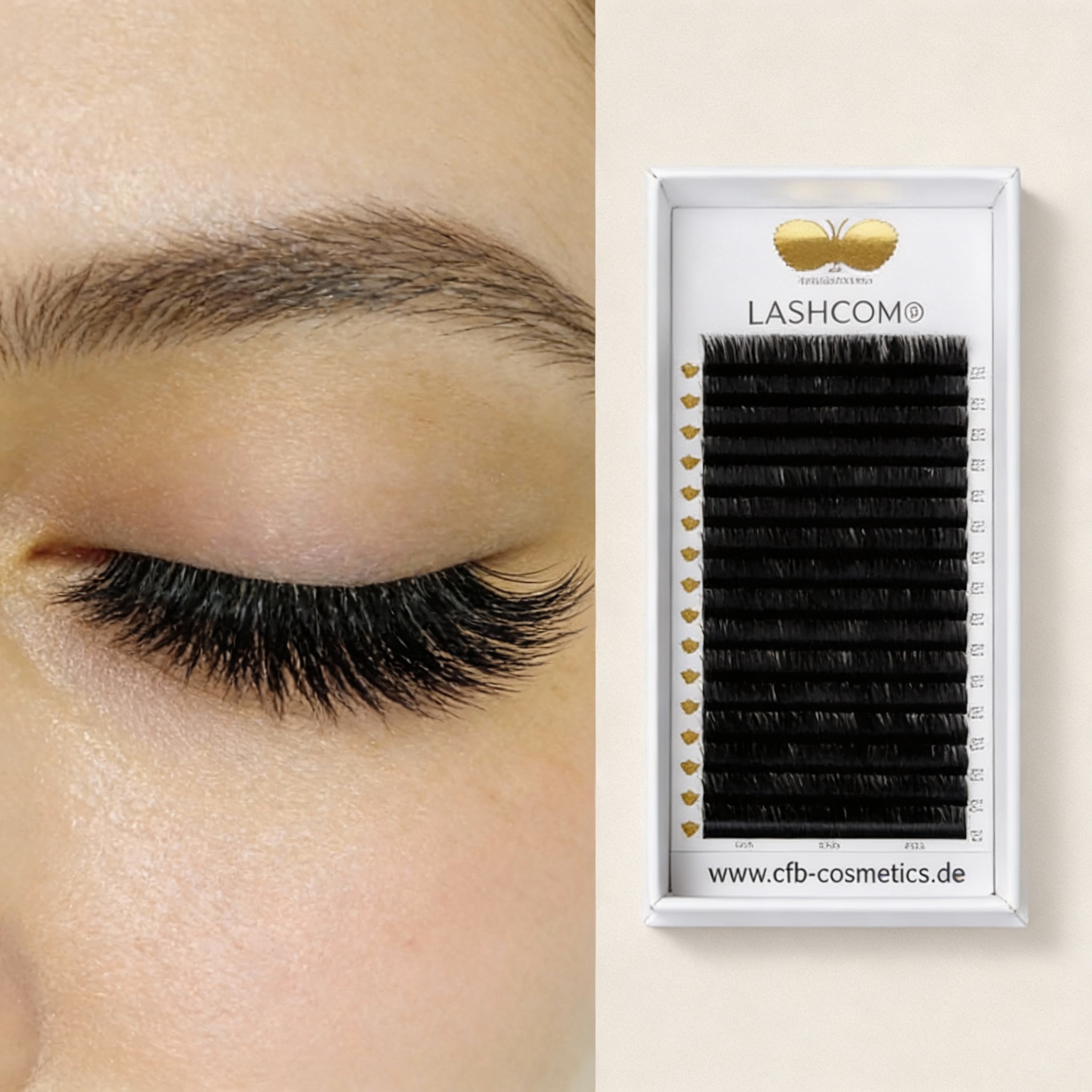 Luxury Satin Volumenwimpern | EINZELLÄNGE | CFB Cosmetics®