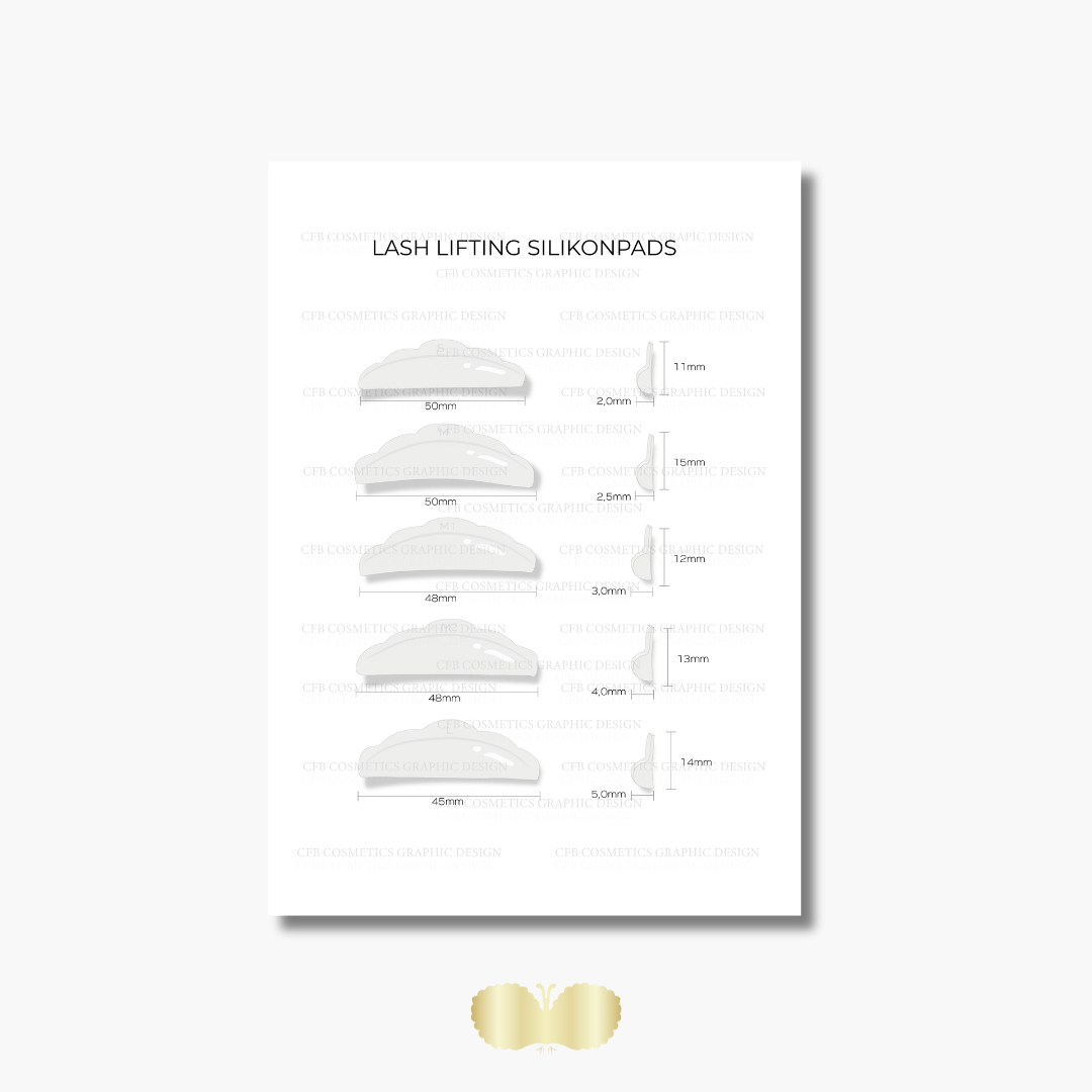 Lash Lifting Silikonpads | Wimpernstudiobedarf | Digital | CFB Cosmetics®