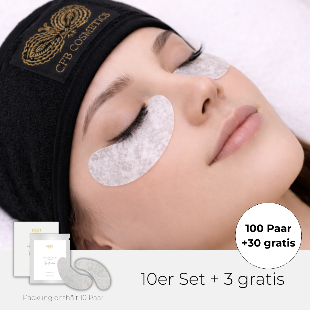 Augenpads | Typ Standard | 100 Paar Set + 30 Paar gratis 