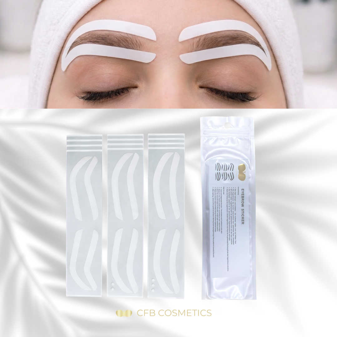 Eyebrow Sticker für Airbrush Brows 