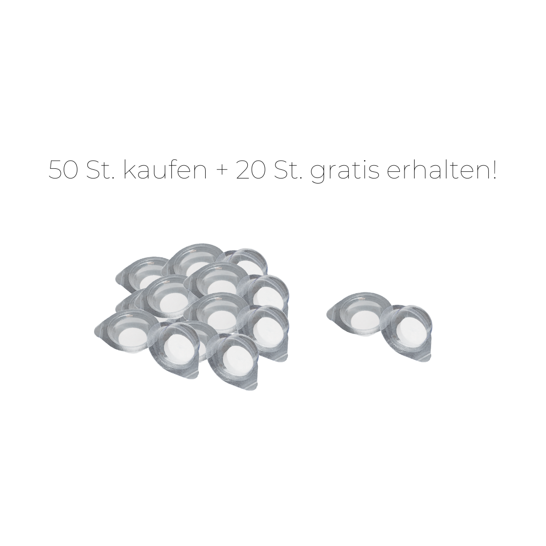 Baumwoll Gesichtsmaske | 50 Stück + 20 gratis