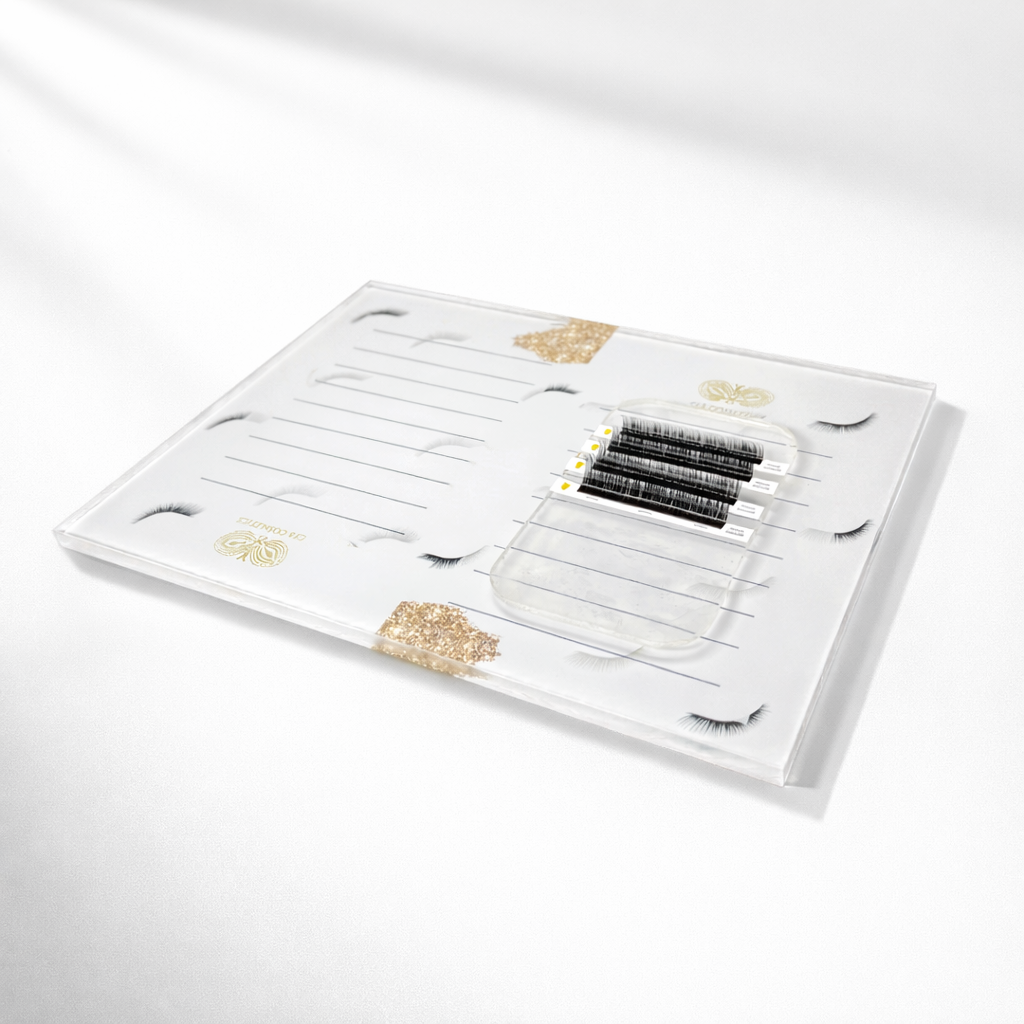 Silikon Lash Tray | rückstandslos & wiederverwendbar | eckig | CFB Cosmetics®