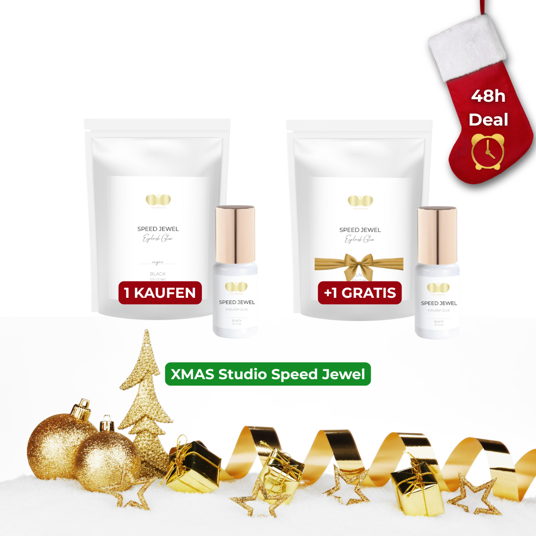 Wimpernkleber | SPEED JEWEL | schwarz | 1+1 GRATIS