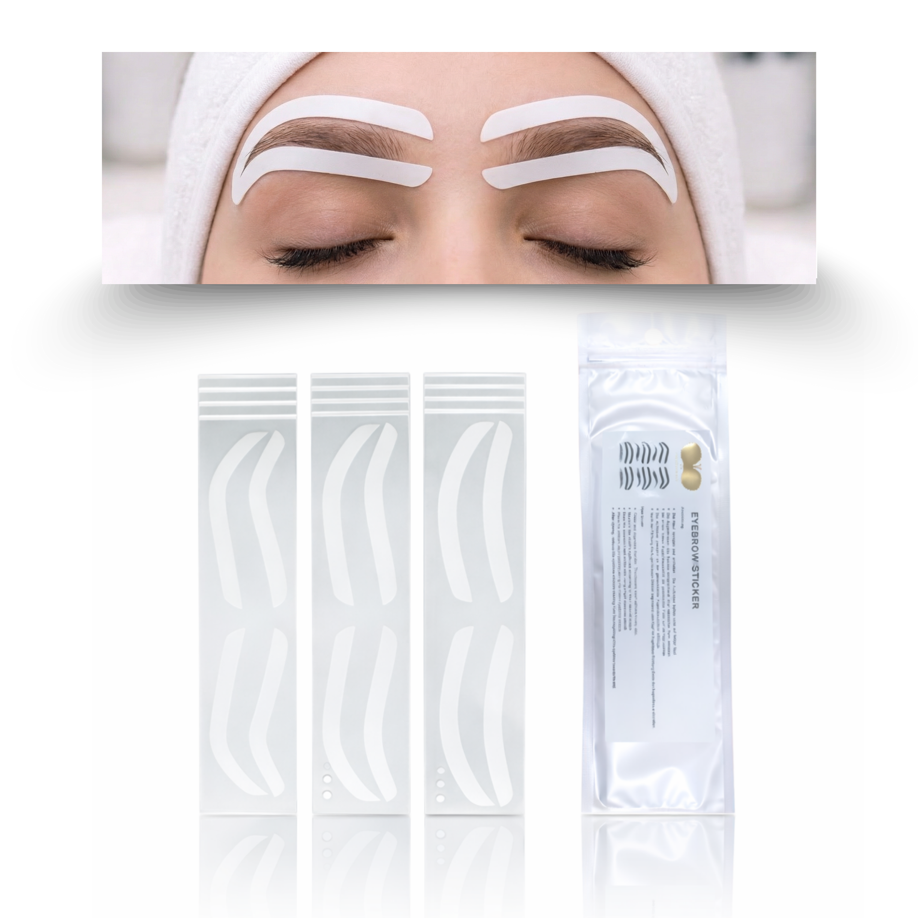 Eyebrow Sticker für Brow Styling