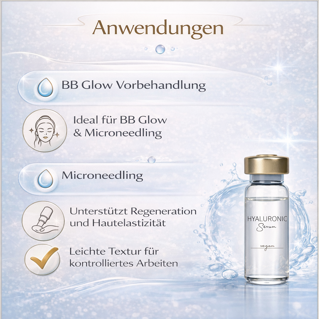 Hyaluron Serum 10 ml für BB Glow und Microneedling CFB Cosmetics®