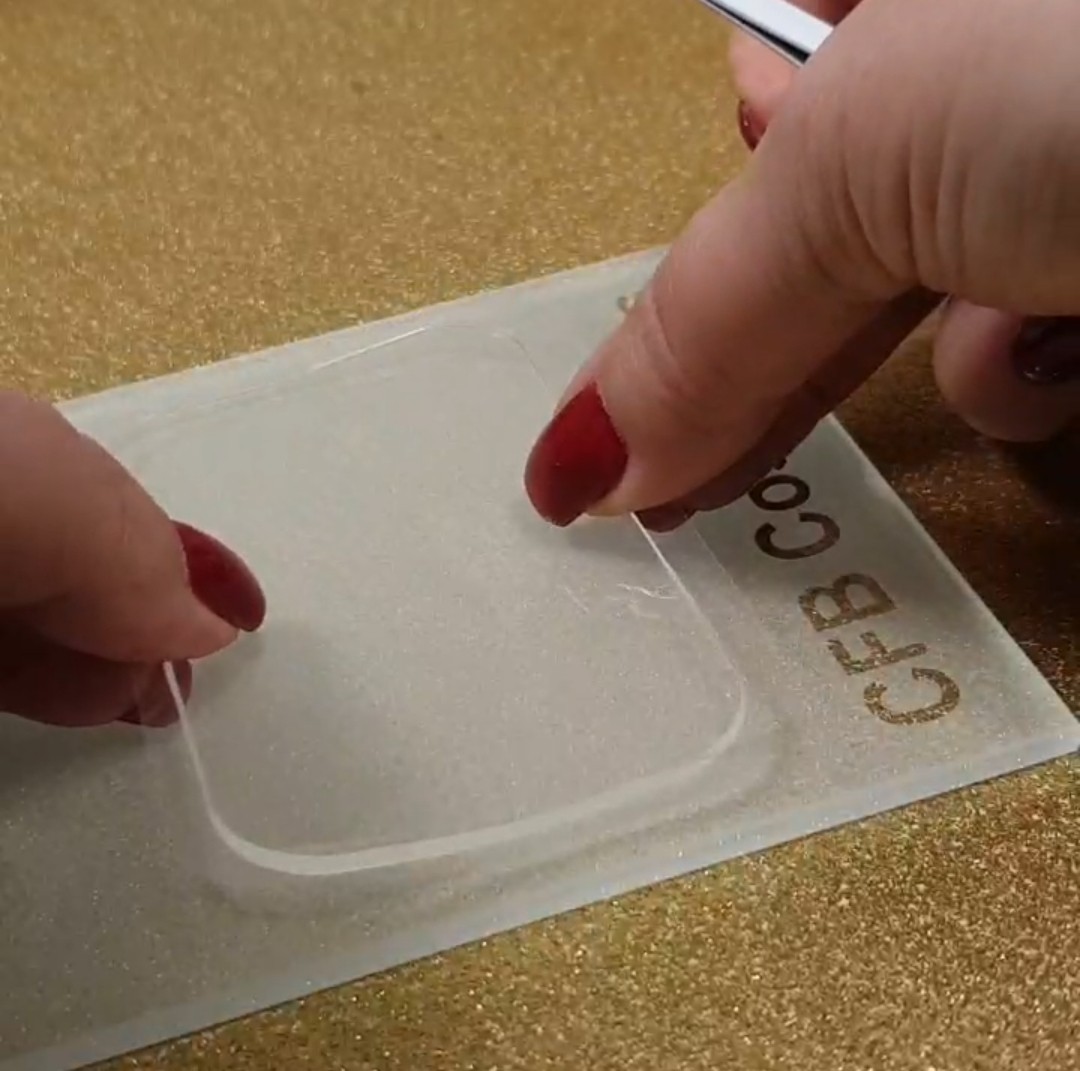 Silikontray | Auflage für Wimpernplatte | rund Silikontray | Auflage für Wimpernplatte | rund