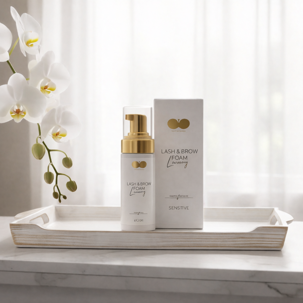 Luxury Wimpernshampoo – Lash & Brow Foam 60ml | Sanfte Reinigung für Wimpernextensions – CFB Cosmetics®