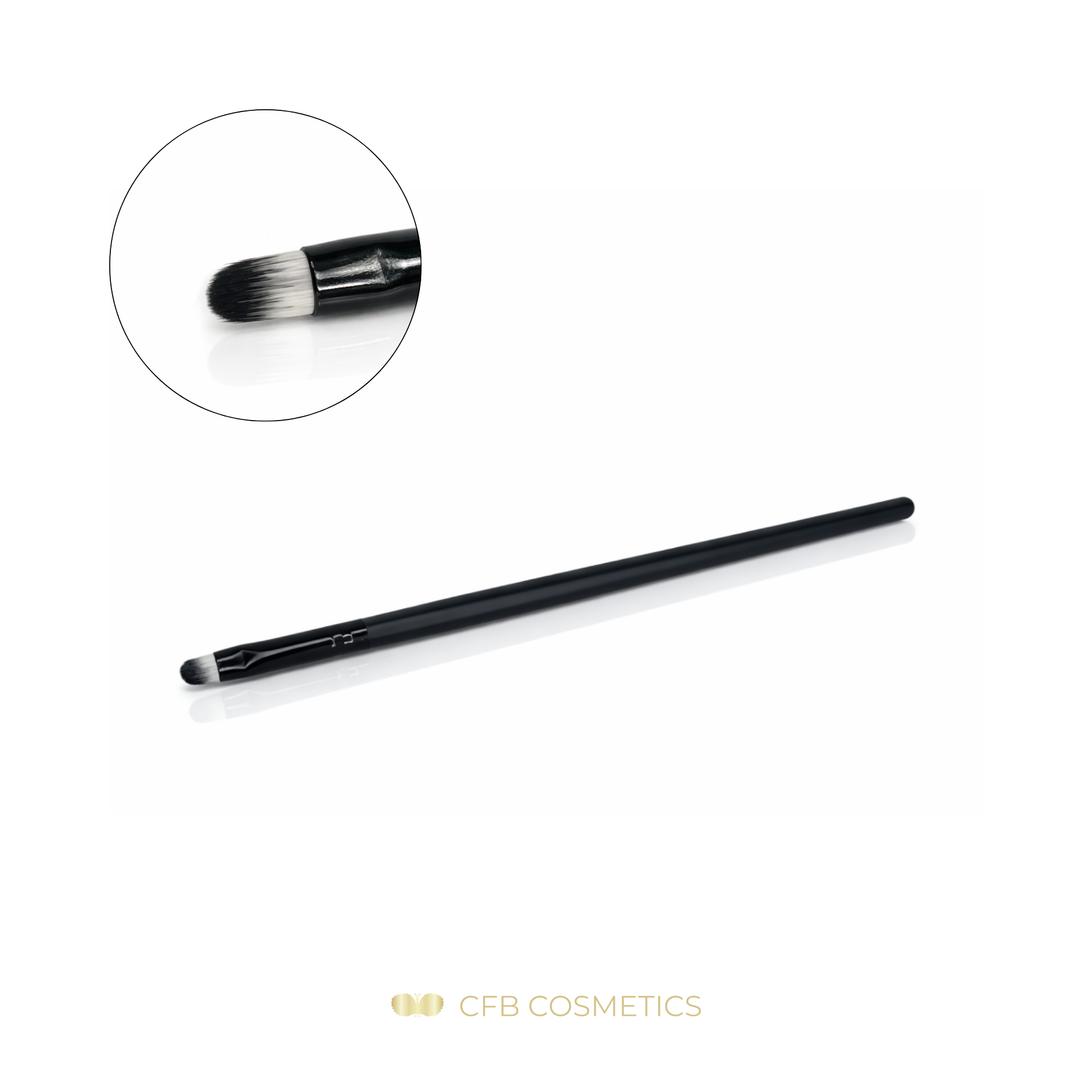 Pinsel oval schwarz für Lash-, Brow- und Korean Lash Lifting CFB Cosmetics®