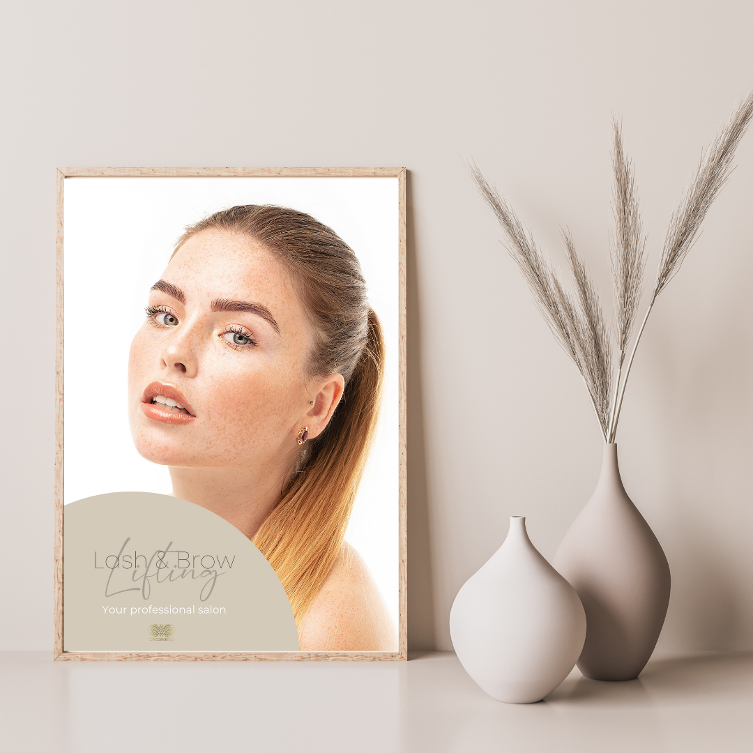 CFB-Cosmetics-Werbung-neue-Poster-Lash-und-Brow-Lifting Poster | Lash & Brow Lifting